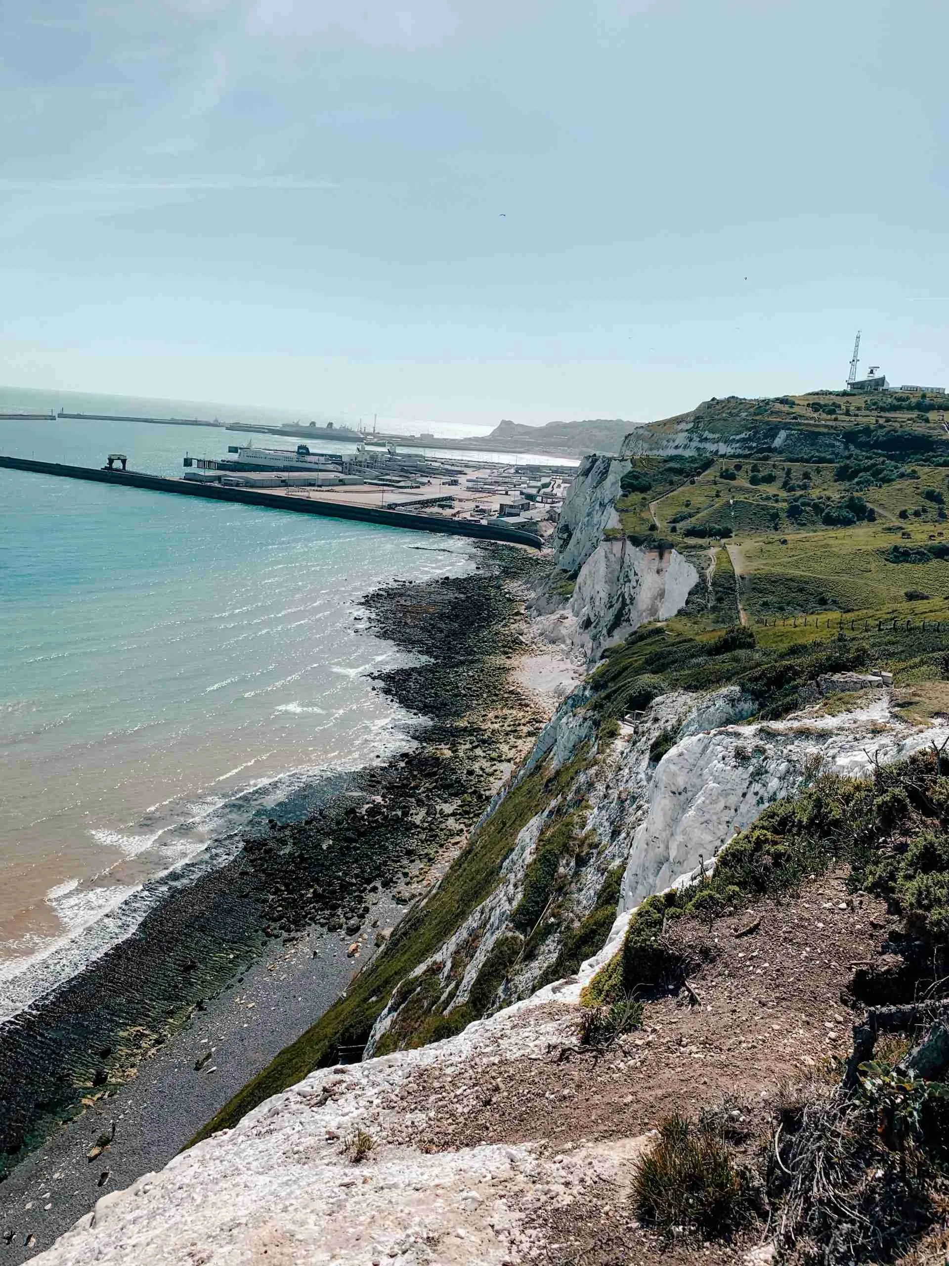 the beautiful white cliffs of Dover - an underrated day trip from London