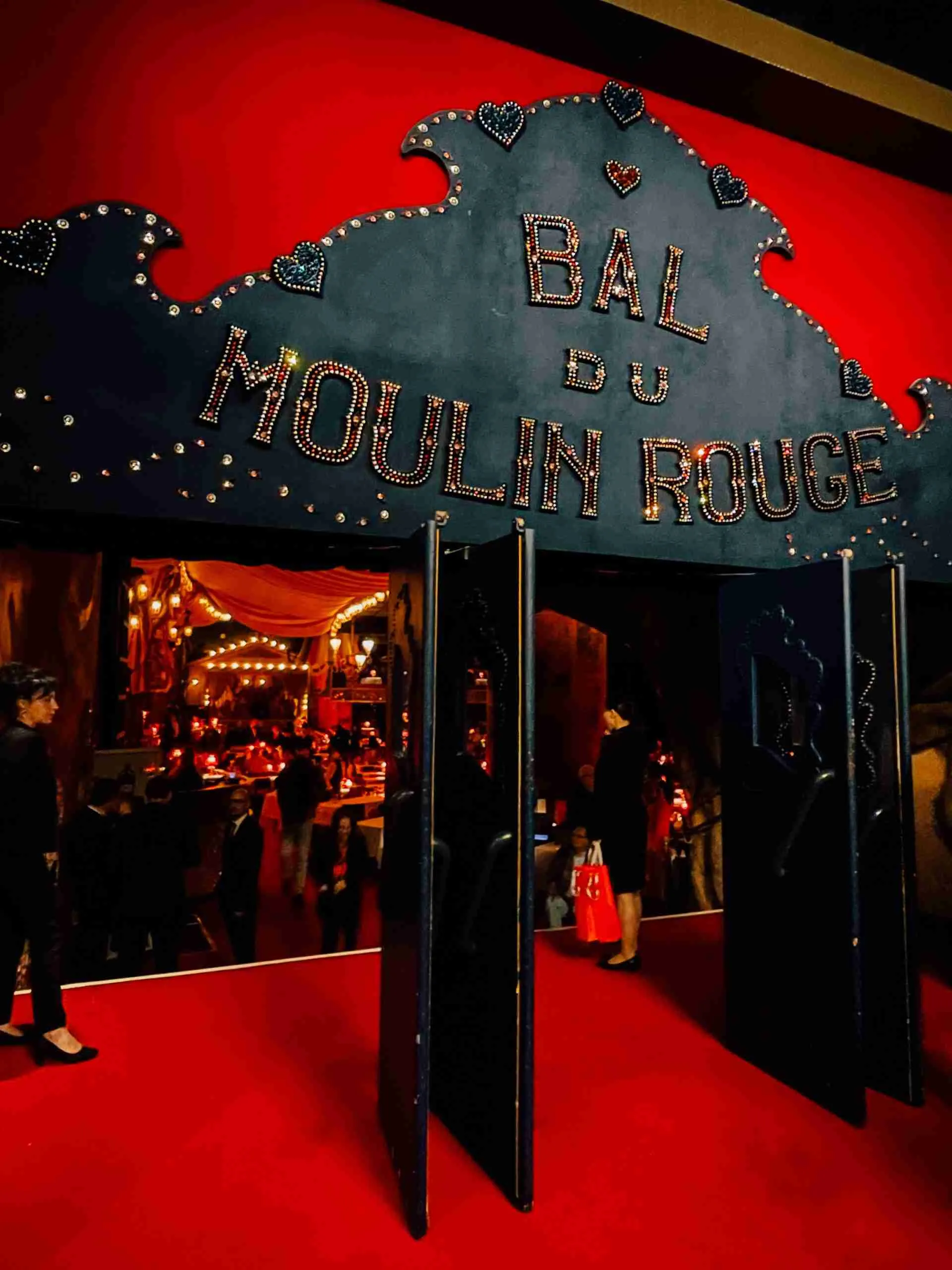 Walking into the Moulin Rouge