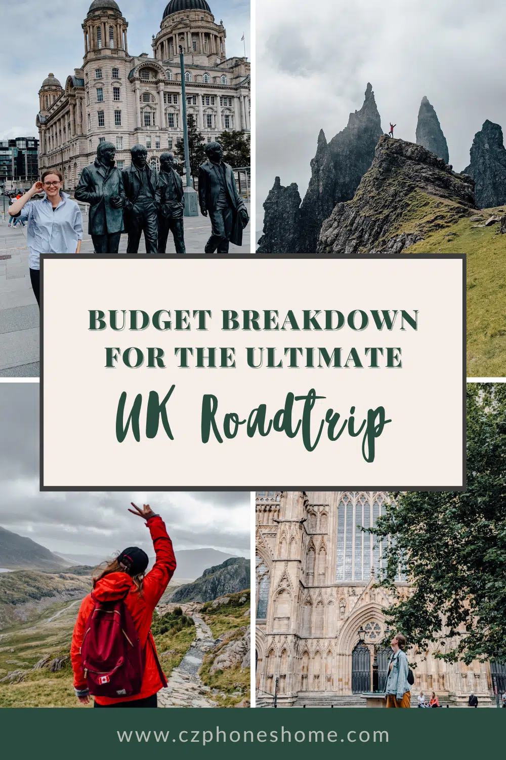 Ultimate UK Road trip Budget Breakdown