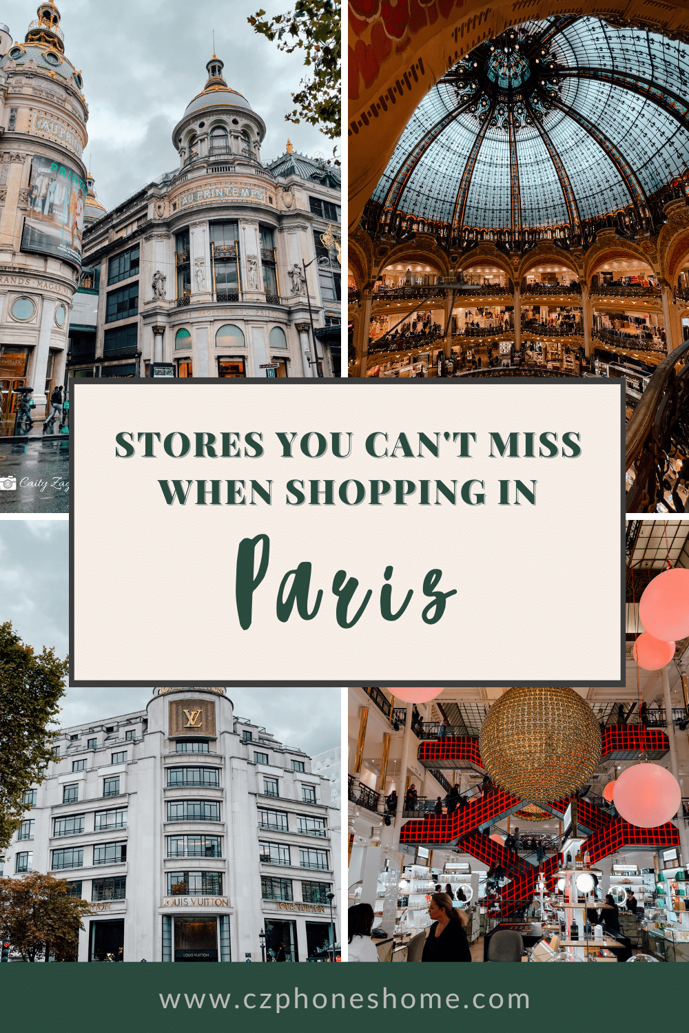 Stores you can't miss when shopping in Paris