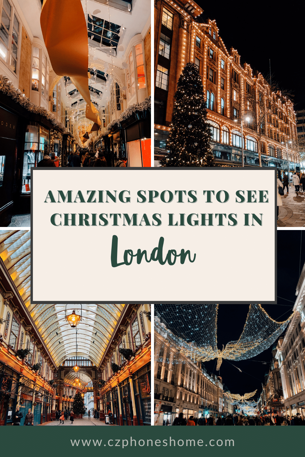 Amazing spots to see Christmas lights in London