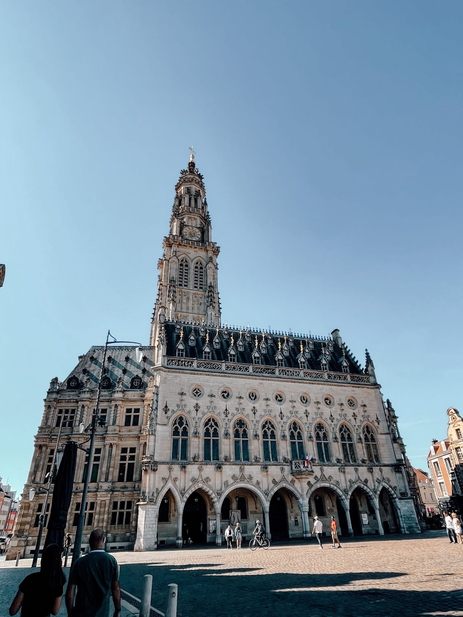 Beffoi d'Arras on a clear, sunny day